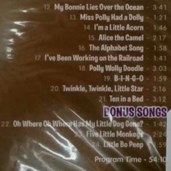 Fisher Price Little People Sing - Along Favorites Gold Edition CD nwot sealed - Picture 4 of 5